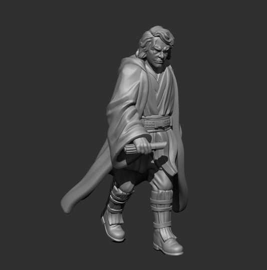 Dark Messiah Miniature - Hooded or Unhooded - SW Legion Compatible (38 - 40mm tall) Resin 3D Print - Skullforge Studios - Gootzy Gaming