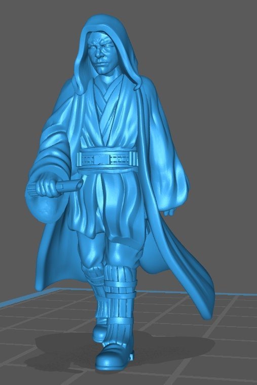 Dark Messiah Miniature - Hooded or Unhooded - SW Legion Compatible (38 - 40mm tall) Resin 3D Print - Skullforge Studios - Gootzy Gaming