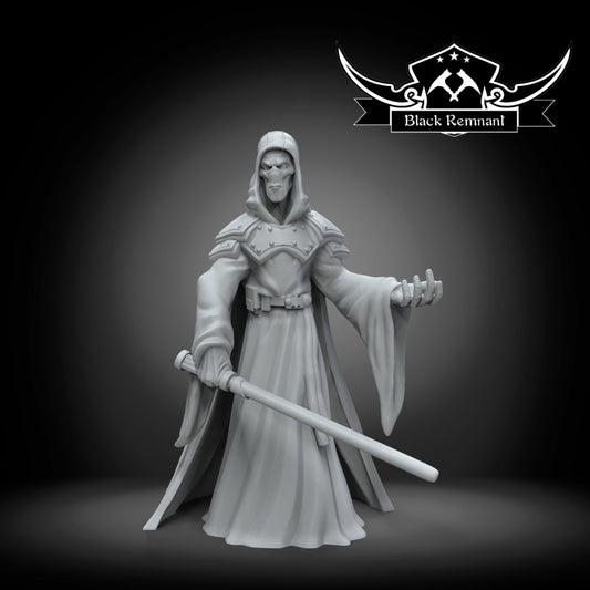 Dark Wizard Plague Master - SW Legion Compatible (38-40mm tall) Resin 3D Print - Black Remnant - Gootzy Gaming