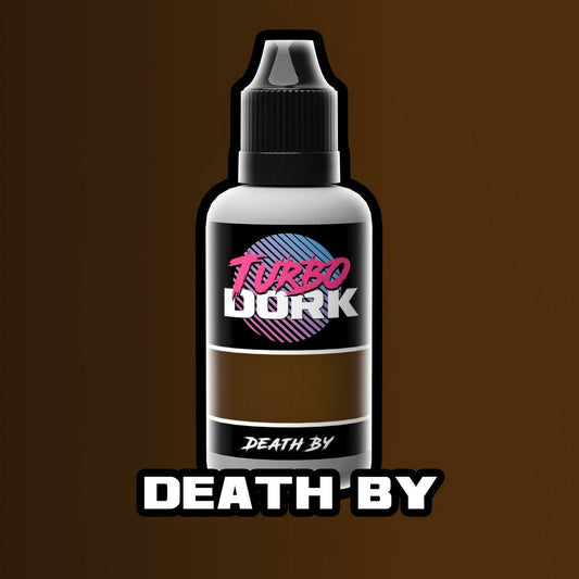 Death By - Brown Metallic Paint - TurboDork - 20 mL Dropper Bottle - Gootzy Gaming