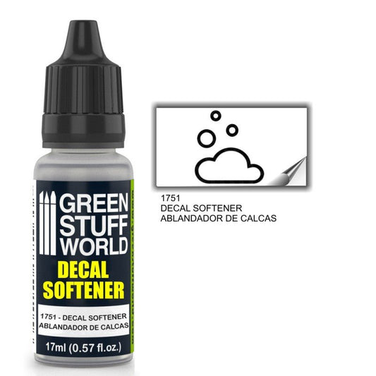 Decal Softener - Decal Application Aid Fluid - Green Stuff World - 17 mL Dropper Bottle - Gootzy Gaming