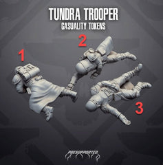 Defeated Authority Snow Tundra Troopers - SW Legion Compatible Miniature (38 - 40mm tall) High Quality 8k Resin 3D Print - Skullforge Studios - Gootzy Gaming