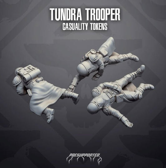 Defeated Authority Snow Tundra Troopers - SW Legion Compatible Miniature (38-40mm tall) High Quality 8k Resin 3D Print - Skullforge Studios - Gootzy Gaming