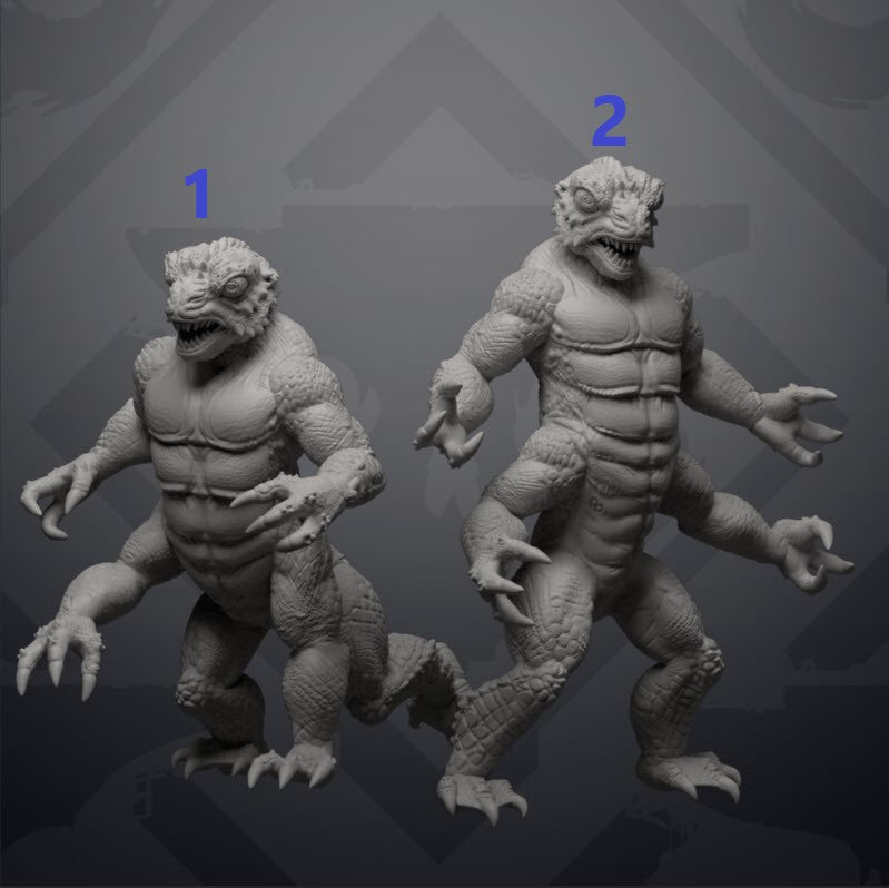 Desert Lizard Centuar Miniature - SW Legion Compatible (38 - 40mm tall) Resin 3D Print - Skullforge Studios - Gootzy Gaming