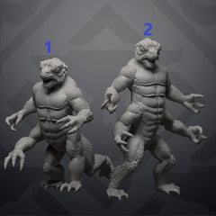 Desert Lizard Centuar Miniature - SW Legion Compatible (38 - 40mm tall) Resin 3D Print - Skullforge Studios - Gootzy Gaming
