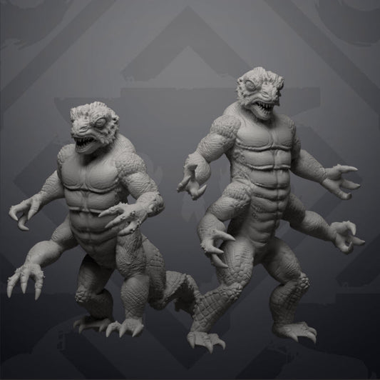 Desert Lizard Centuar Miniature - SW Legion Compatible (38 - 40mm tall) Resin 3D Print - Skullforge Studios - Gootzy Gaming
