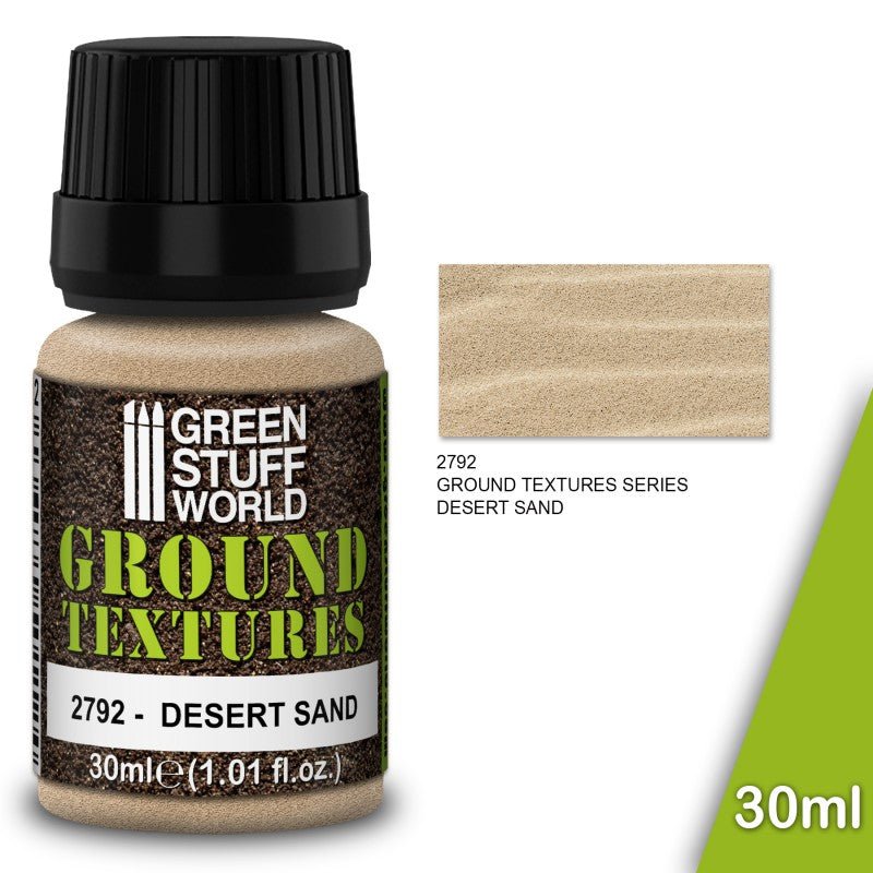 Desert Sand - Ground Texture Paste - Green Stuff World - 30 mL bottle –  Gootzy Gaming