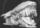 Desert Sand Terror Dragon - 3D Printed Large Terrain Piece for SW Legion - PLA 3D Print - Dark Fire Designs - Gootzy Gaming