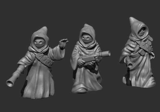 Desert Scrapper Bundle Miniatures - SW Legion Compatible (38 - 40mm tall) Resin 3D Print - Skullforge Studios - Gootzy Gaming