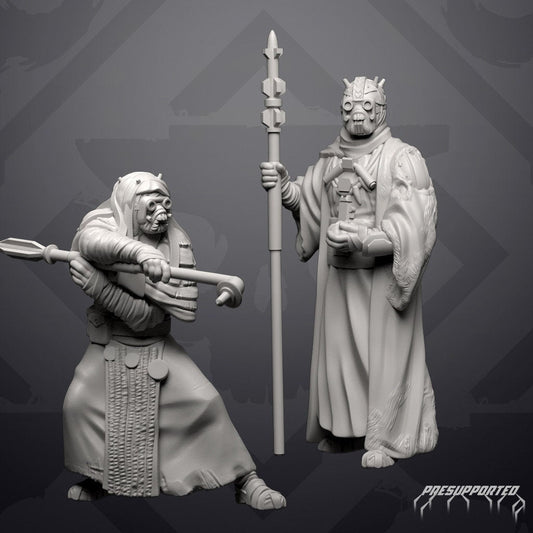 Desert Tribe Heroes - Single Mini or Bundle Miniatures - SW Legion Compatible (38 - 40mm tall) Resin 3D Print - Skullforge Studios - Gootzy Gaming