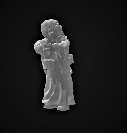 Drunk Tentacle Aliens - 4 Mini Bundle - SW Legion Compatible (38-40mm tall) Resin 3D Print - Hokusa Designs - Gootzy Gaming