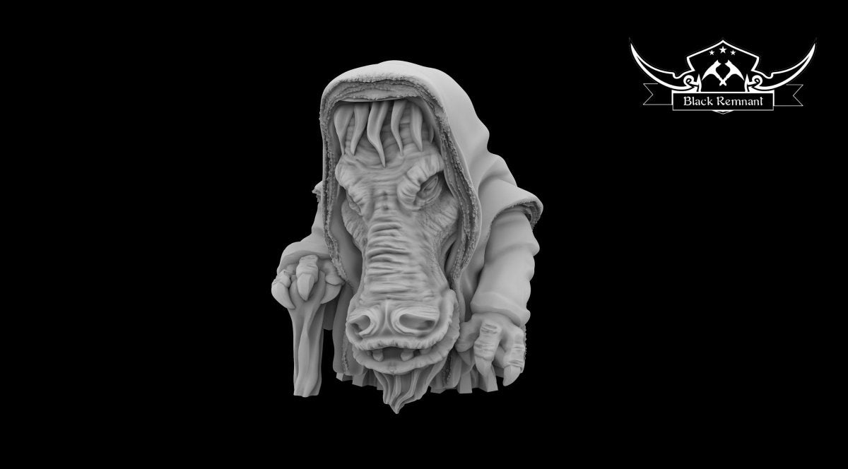 Elephant Palace Security Guard Large Miniature - SW Legion Compatible (38-40mm tall) Resin 3D Print - Black Remnant - Gootzy Gaming