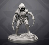 Feral Badger Superhero Miniature - MCP/Crisis Protocol Compatible (40mm tall) Resin 3D Print - Skullforge Studios - Gootzy Gaming