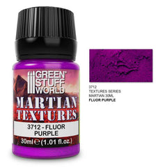 FLUOR Purple - Martian Textures - Green Stuff World - 30ml - Gootzy Gaming