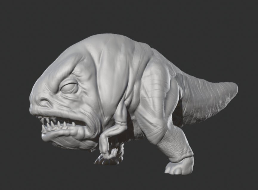 Force Horse Miniature - SW Legion Compatible (38 - 40mm tall) Resin 3D Print - Skullforge Studios - Gootzy Gaming