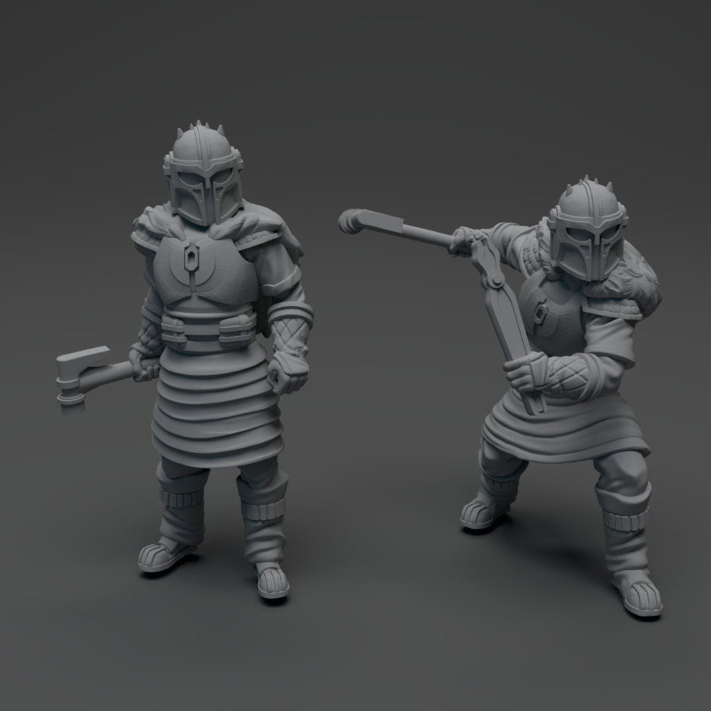 Forgemaster Miniature - SW Legion Compatible (38 - 40mm tall) Resin 3D Print - Skullforge Studios - Gootzy Gaming