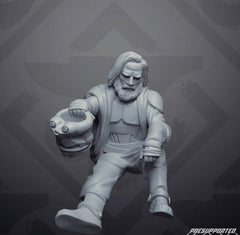 Forgotten Veteran Miniature - SW Legion Compatible (38-40mm tall) Resin 3D Print - Skullforge Studios - Gootzy Gaming