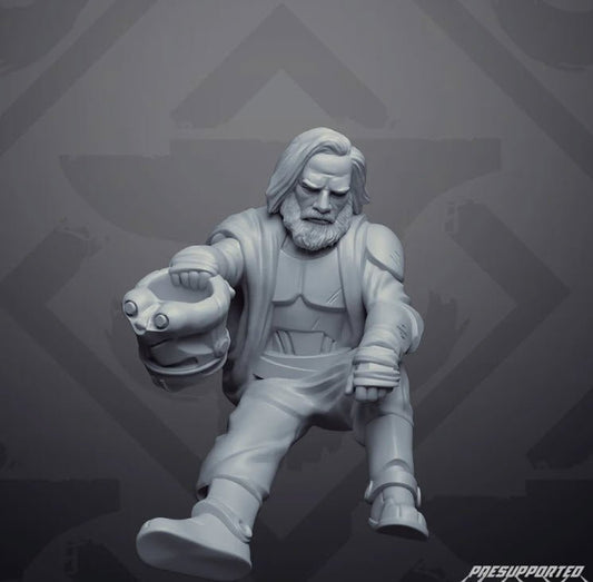 Forgotten Veteran Miniature - SW Legion Compatible (38 - 40mm tall) Resin 3D Print - Skullforge Studios - Gootzy Gaming