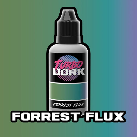 Forrest Flux - Green/Blue/Purple Colorshift Metallic Paint - TurboDork - 20 mL Dropper Bottle - Gootzy Gaming