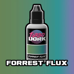 Forrest Flux - Green/Blue/Purple Colorshift Metallic Paint - TurboDork - 20 mL Dropper Bottle - Gootzy Gaming