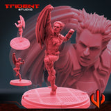Fox Star (Version A) Resin Miniature - MCP/Crisis Protocol Compatible (40mm tall) Resin 3D Print - Trident Studios - Gootzy Gaming