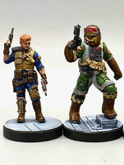 Furry Scoundrel Miniature - SW Legion Compatible (38 - 40mm tall) Resin 3D Print - Dark Fire Designs - Gootzy Gaming
