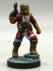 Furry Scoundrel Miniature - SW Legion Compatible (38 - 40mm tall) Resin 3D Print - Dark Fire Designs - Gootzy Gaming