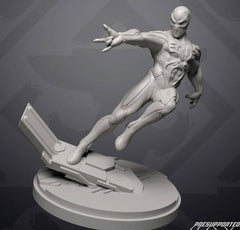 Future Arachnid Superhero Miniature - MCP/Crisis Protocol Compatible (40mm tall) Resin 3D Print - Skullforge Studios - Gootzy Gaming