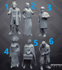 Galactic High Class Citizen - Single Miniature - SW Legion Compatible (38 - 40mm tall) Resin 3D Print - Skullforge Studios - Gootzy Gaming