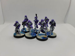 Galactic Marine Clone Trooper Squad - 5 Mini Bundle - SW Legion Compatible (38-40mm tall) Resin 3D Print - Dark Fire Designs - Gootzy Gaming