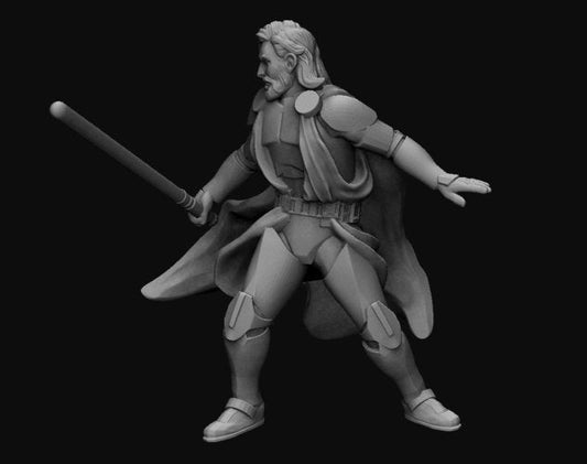 General Benjamin Miniature - SW Legion Compatible (38-40mm tall) Resin 3D Print - Skullforge Studios - Gootzy Gaming