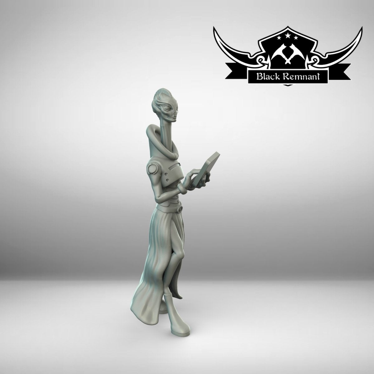 Genetic Soldier Creator Su - SW Legion Compatible Miniature (38-40mm tall) High Quality 8k Resin 3D Print - Black Remnant - Gootzy Gaming