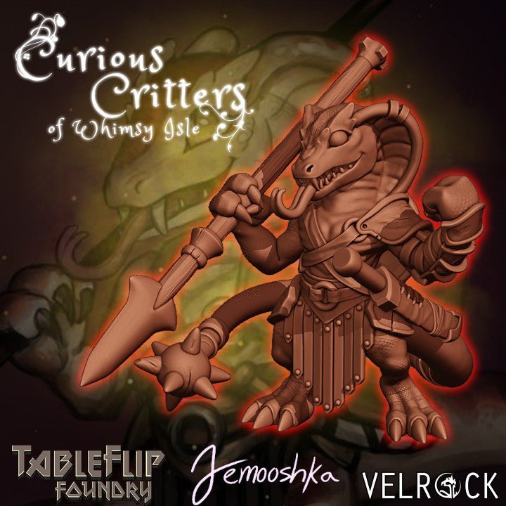 Balwal Pathfi Gladiator Cobra - Small Single Roleplaying Miniature for D&D or Pathfi ...