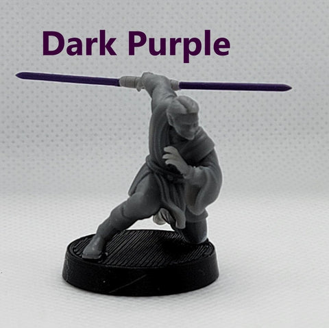 GLOW Blades - Dyed Resin 3D Printed Light Blade for 32 - 40mm Miniatures - Gootzy Gaming Exclusive - Gootzy Gaming