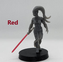 GLOW Blades - Dyed Resin 3D Printed Light Blade for 32 - 40mm Miniatures - Gootzy Gaming Exclusive - Gootzy Gaming