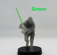 GLOW Blades - Dyed Resin 3D Printed Light Blade for 32-40mm Miniatures - Gootzy Gaming Exclusive - Gootzy Gaming