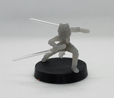 GLOW Blades - Dyed Resin 3D Printed Light Blade for 32 - 40mm Miniatures - Gootzy Gaming Exclusive - Gootzy Gaming