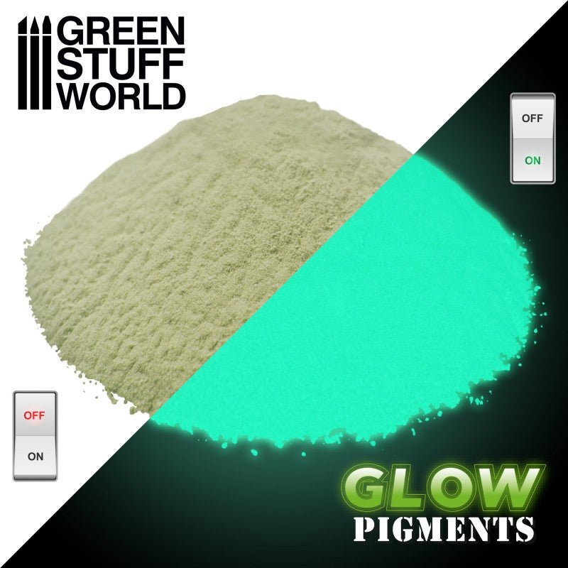 GLOW Reality Yellow Green - Glow in the Dark Pigment Powder