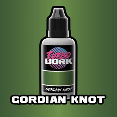 Gordian Knot - Green Metallic Paint - TurboDork - 20 mL Dropper Bottle - Gootzy Gaming