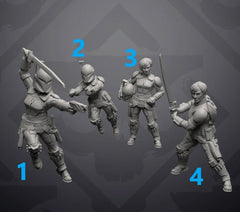 Graffiti Insurgent Mercenary - Single Miniature - SW Legion Compatible (38 - 40mm tall) Resin 3D Print - Skullforge Studios - Gootzy Gaming