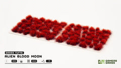 Grass Tufts - Alien Blood Moon 6mm - Gamers Grass - 70x Self Adhesives - Gootzy Gaming