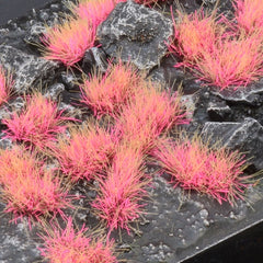 Grass Tufts - Alien Pink 6mm - Gamers Grass - 70x Self Adhesives - Gootzy Gaming