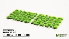 Grass Tufts - Alien Toxic 6mm - Gamers Grass - 70x Self Adhesives - Gootzy Gaming