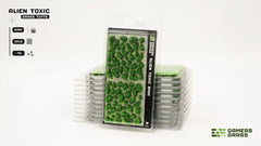 Grass Tufts - Alien Toxic 6mm - Gamers Grass - 70x Self Adhesives - Gootzy Gaming