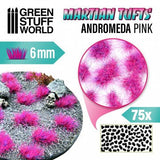 Grass Tufts - Andromeda Pink 6mm - Green Stuff World - 75x Self Adhesives - Gootzy Gaming