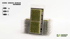 Grass Tufts - Dark Green Shrubs - Gamers Grass - 70x Self Adhesives - Gootzy Gaming