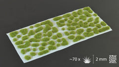 Grass Tufts - Dry Green 2mm - Gamers Grass - 70x Self Adhesives - Gootzy Gaming