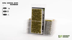 Grass Tufts - Dry Green 6mm - Gamers Grass - 70x Self Adhesives - Gootzy Gaming