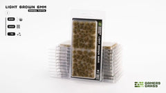 Grass Tufts - Light Brown 6mm - Gamers Grass - 70x Self Adhesives - Gootzy Gaming