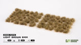 Grass Tufts - Light Brown 6mm - Gamers Grass - 70x Self Adhesives - Gootzy Gaming